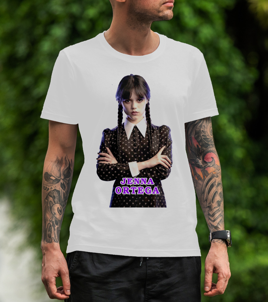 Jenna Ortega Iconic Braided T-Shirt