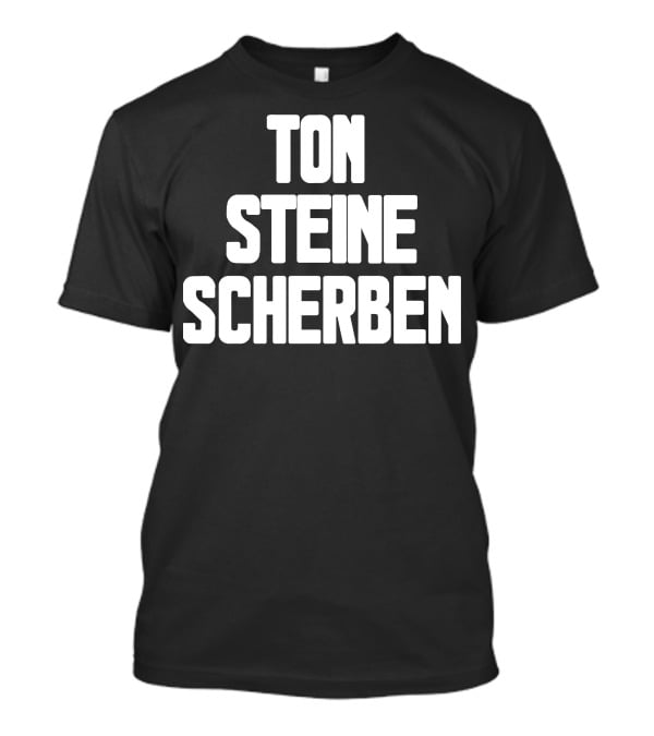 Ton Steine Scherben Germany Rock Band Iconic T-Shirt
