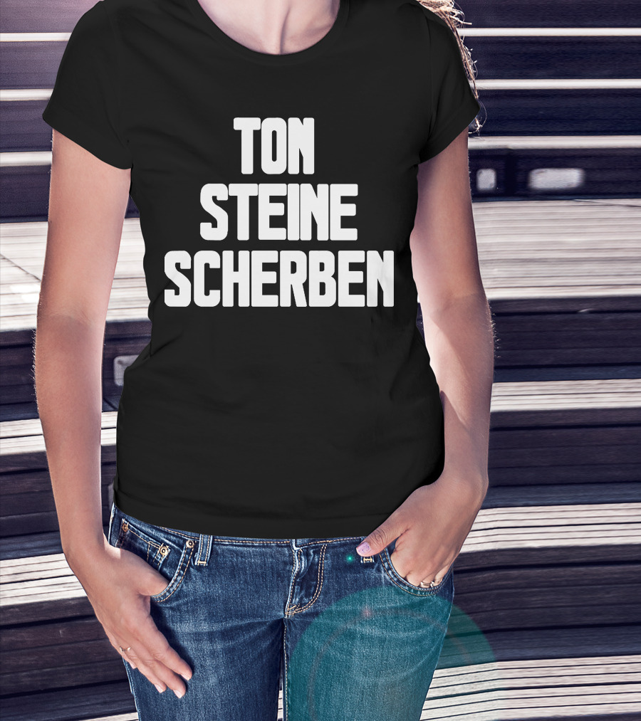 Ton Steine Scherben Germany Rock Band Iconic T-Shirt