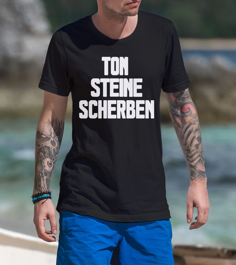 Ton Steine Scherben Germany Rock Band Iconic T-Shirt