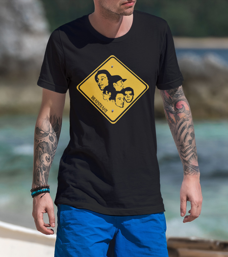 Beatsteaks Band Rock German Sign With Faces T-Shirt
