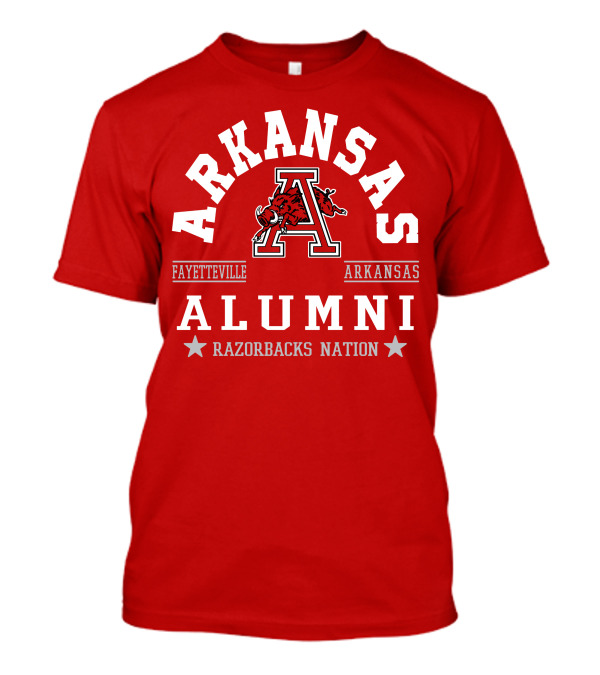 Arkansas Razorbacks Alumni Fayetteville Arkansas Nation T-Shirt
