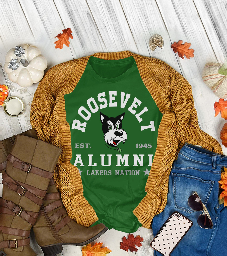 Roosevelt Alumni Lakers Nation Est. 1945 T-Shirt