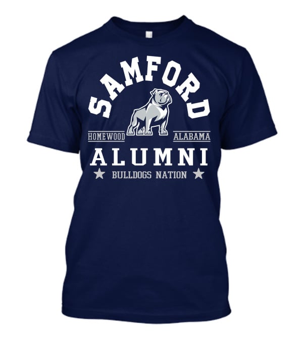 Samford Alumni Homewood Alabama Bulldogs Nation T-Shirt