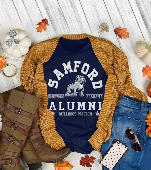 Samford Alumni Homewood Alabama Bulldogs Nation T-Shirt