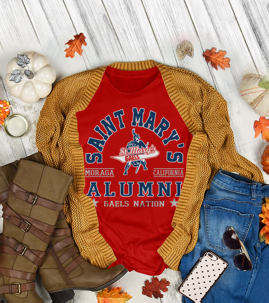 SAINT MARY'S ALUMNI GAELS NATION MORAGA CALIFORNIA T-Shirt