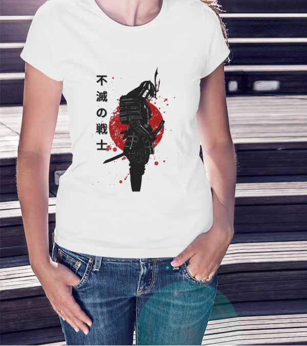 Samurai Japan Red Sun Warrior T-Shirt