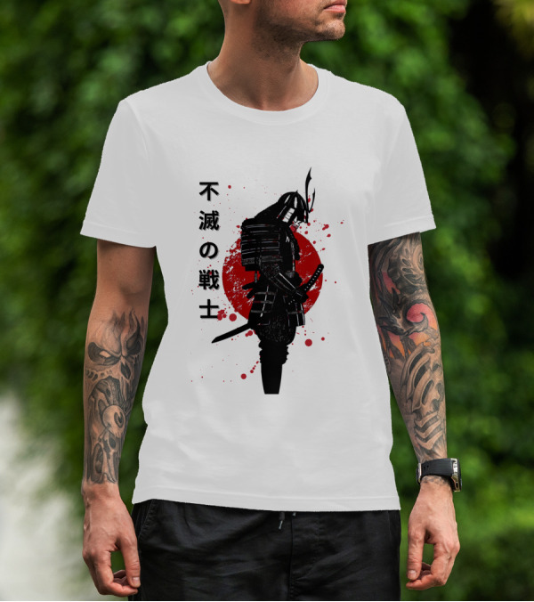Samurai Japan Red Sun Warrior T-Shirt