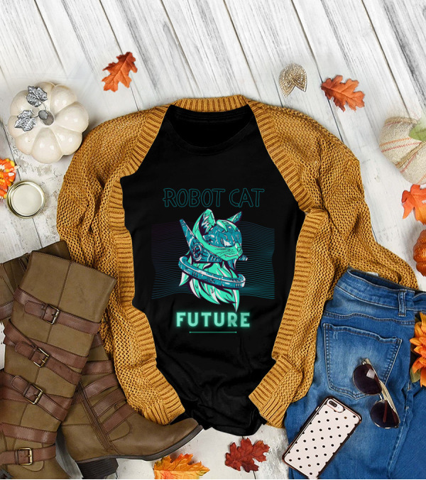 ROBOT CAT FUTURE T-Shirt