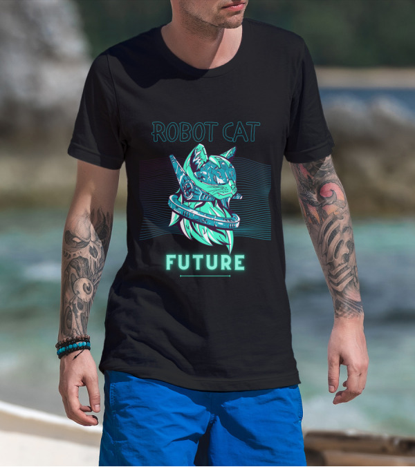 ROBOT CAT FUTURE T-Shirt