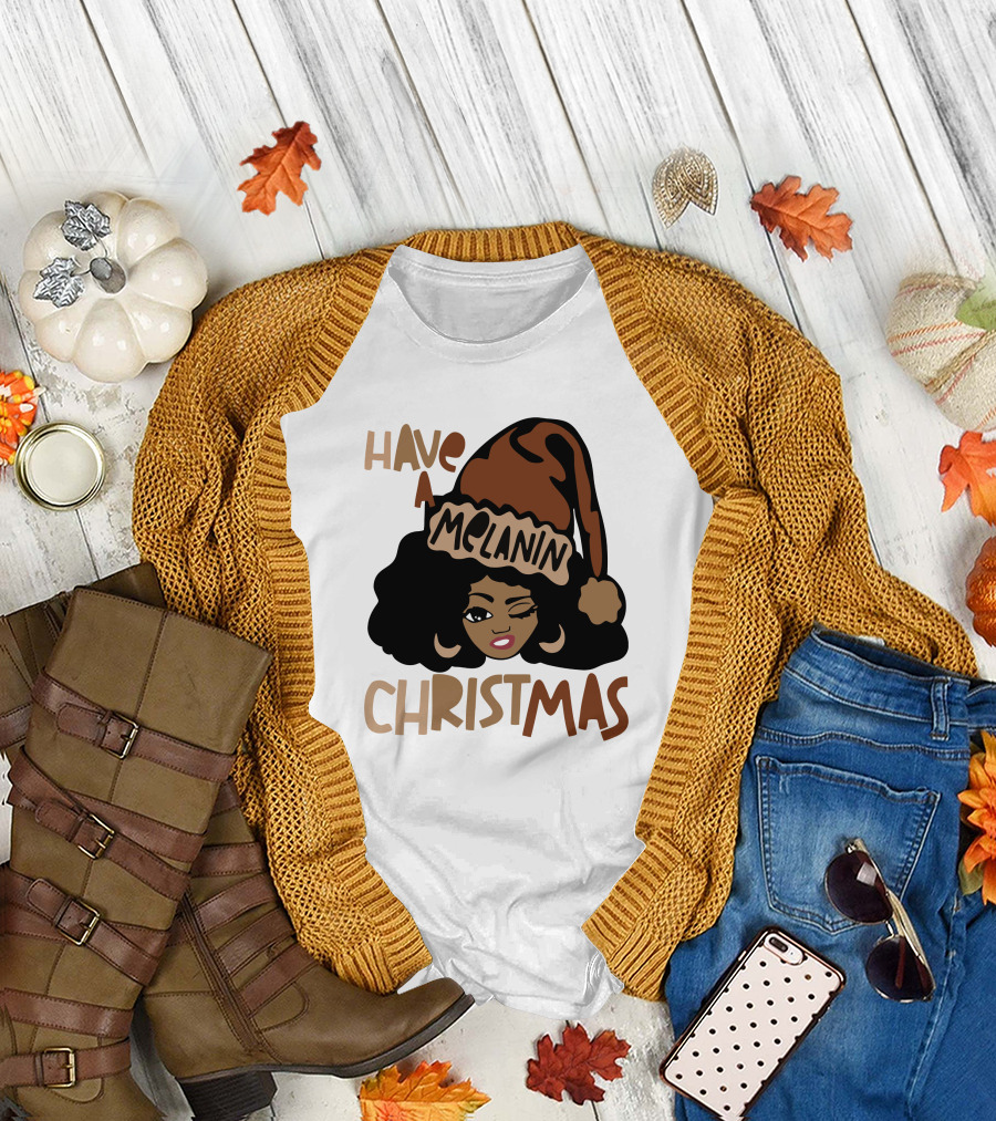 Have A Melanin Christmas Kryssylareina Certified Thief T-Shirt