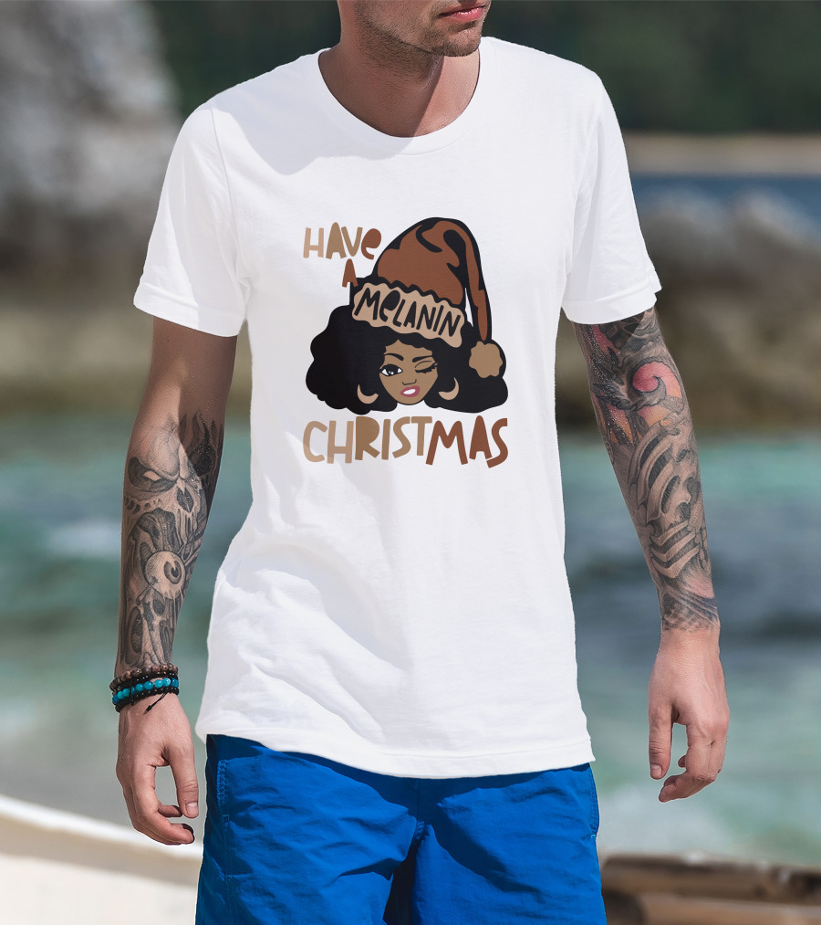 Have A Melanin Christmas Kryssylareina Certified Thief T-Shirt