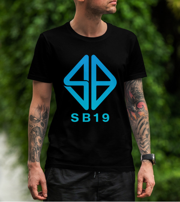 SB SB19 Logo Blue Diamond T-Shirt