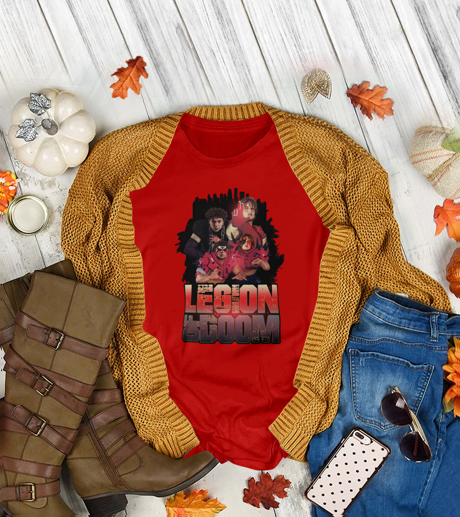 Legion Of Doom Seattle Football Themed Design City T-Shirt