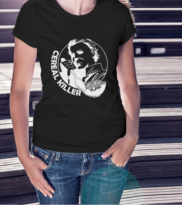 Cereal Killer Breakfast Humor Vintage T-Shirt