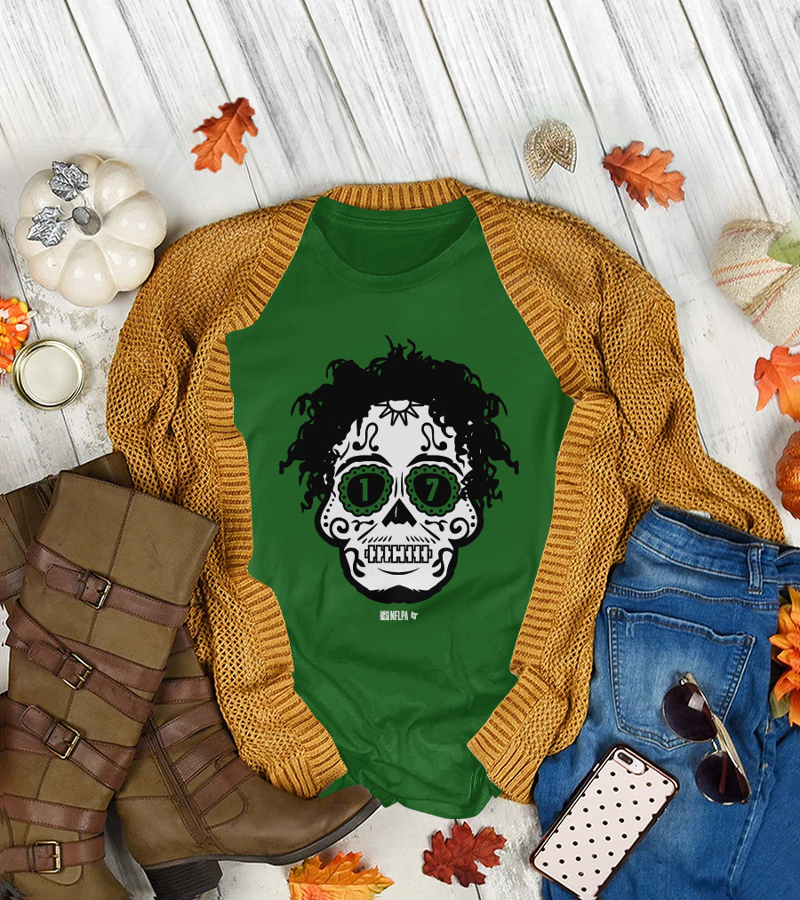 Garrett Wilson Sugar Skull 17 T-Shirt