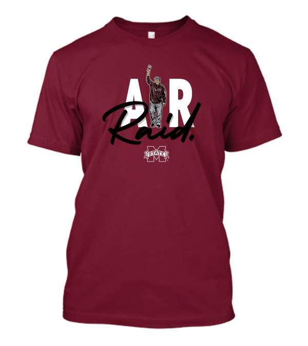 Mike Leach MSU Air Raid Football T-Shirt