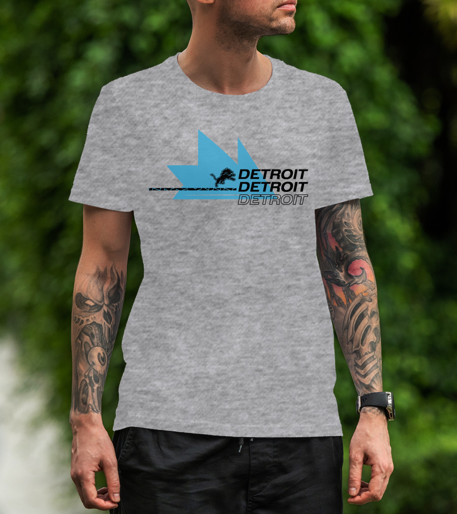 Ninja Detroit Lions Detroit Detroit T-Shirt