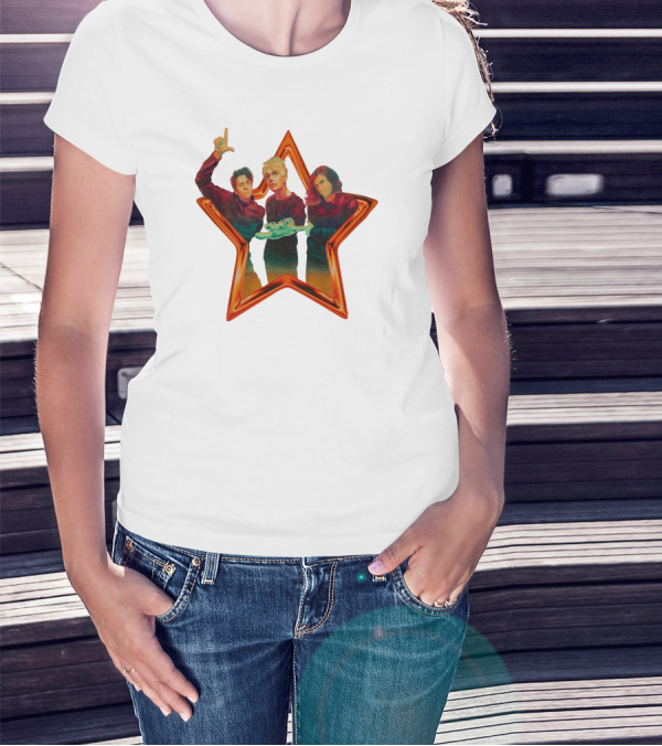 Waterparks Band Star Frame Trio T-Shirt