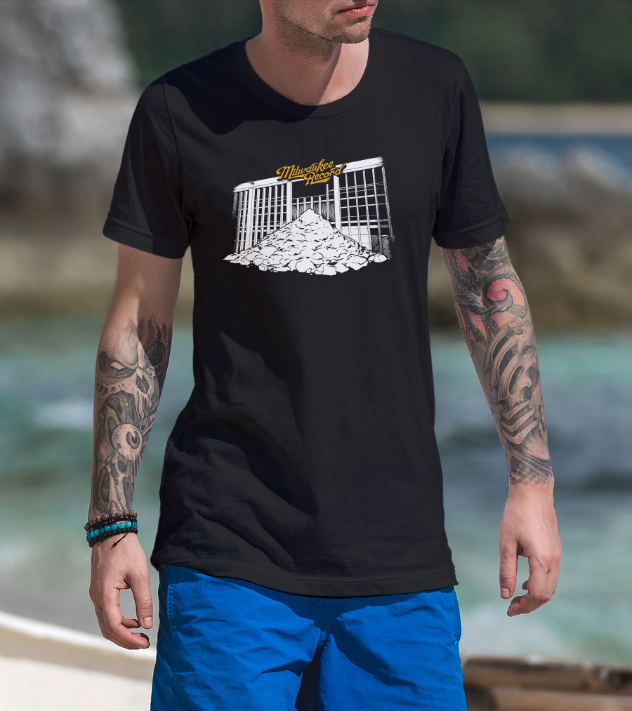 Milwaukee Record Snow Pile T-Shirt