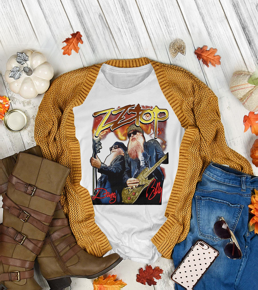 ZZ Top Live Since 1969 Vintage Dusty Billy T-Shirt