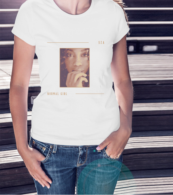 SZA Normal Girl American Vintage T-Shirt
