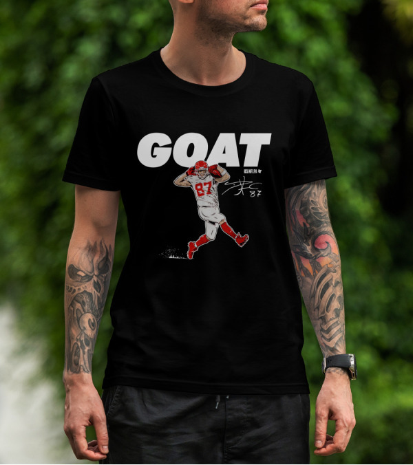 GOAT 87 NFLPA Kansas City Chiefs Te Signature T-Shirt