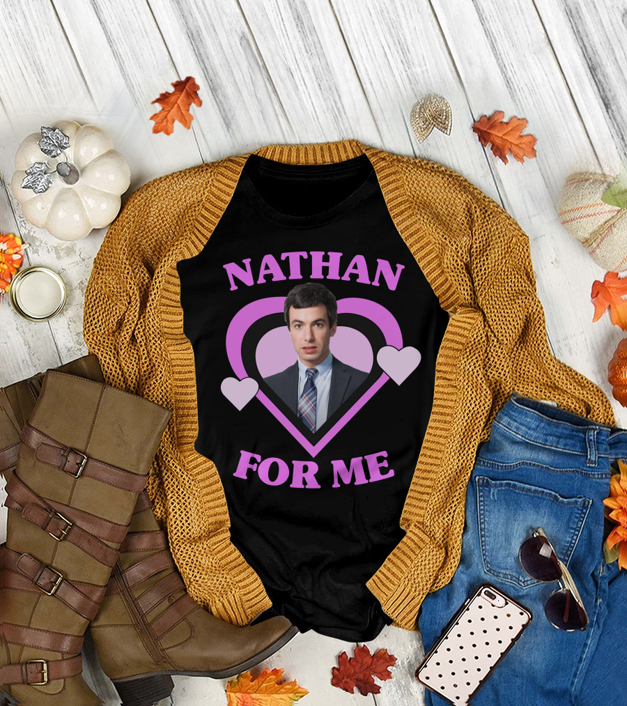 Nathan Fielder Nathan for Me Heart T-Shirt