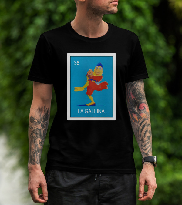 San Diego Chicken La Gallina 38 Baseball Character Merchandise T-Shirt