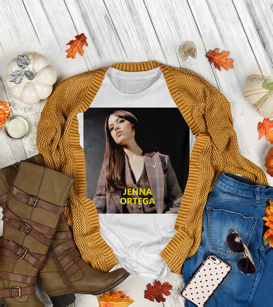 Jenna Ortega Fashion Wednesday Netflix Television T-Shirt