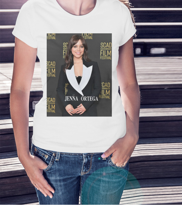 SCAD Savannah Film Festival Jenna Marie Ortega Wednesday Netflix Fashion T-Shirt