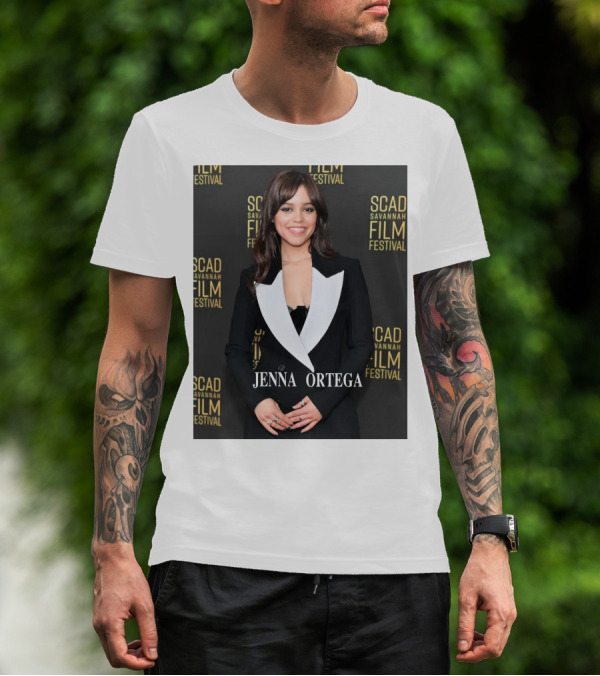 SCAD Savannah Film Festival Jenna Marie Ortega Wednesday Netflix Fashion T-Shirt