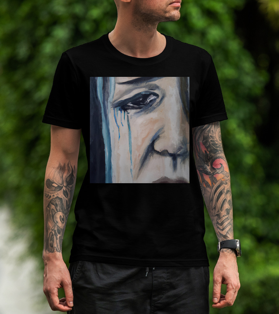 Sorrow Face Tears T-Shirt