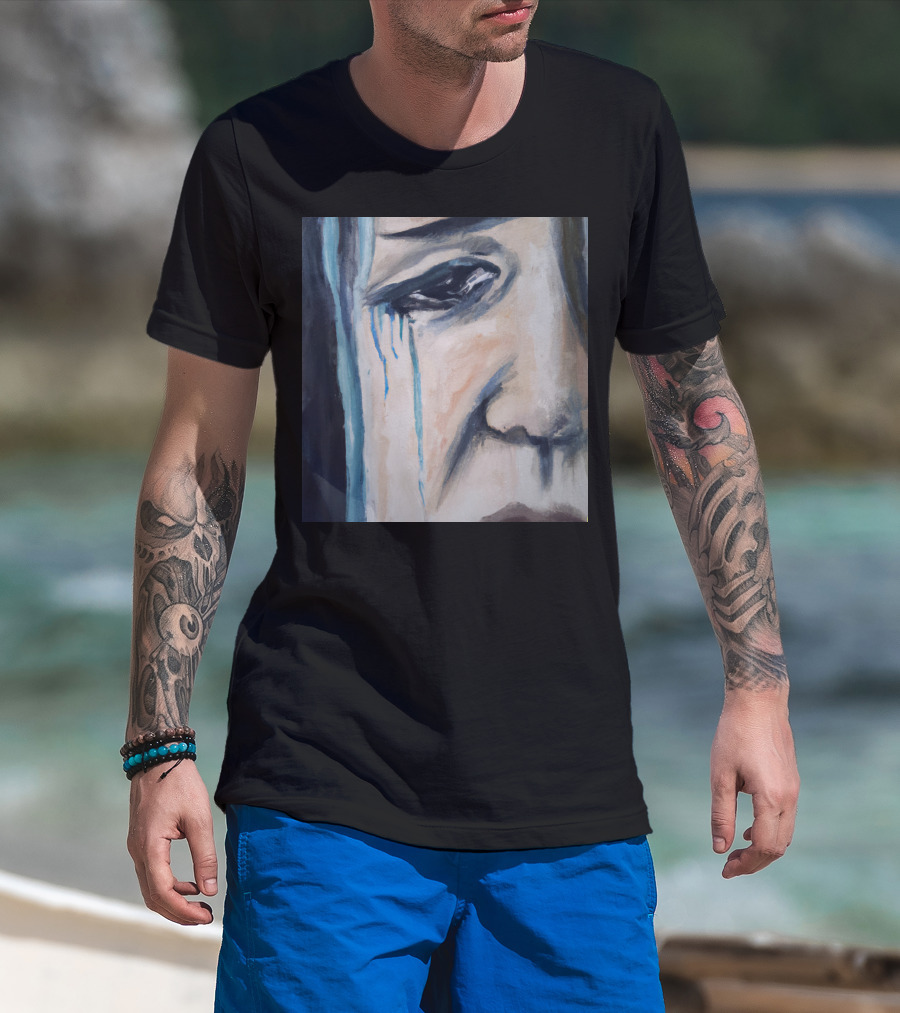 Sorrow Face Tears T-Shirt