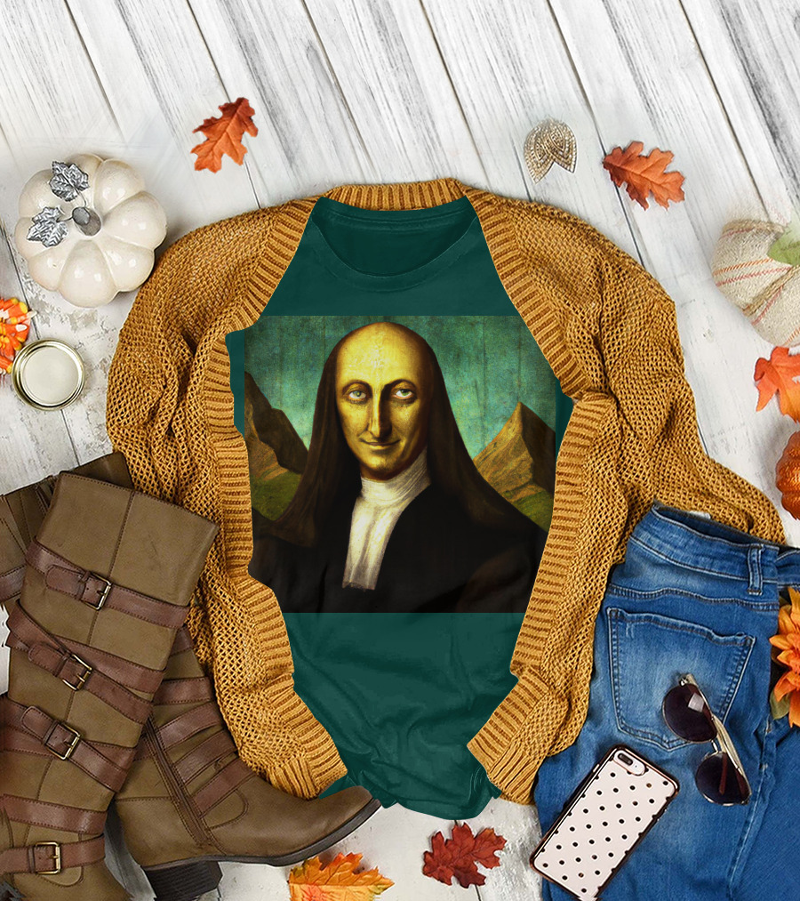 Sphinx Mona Lisa Hybrid Mysterious Smile T-Shirt
