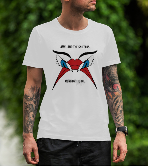 Amyl And The Sniffers Comfort To Me Red Eyes T-Shirt