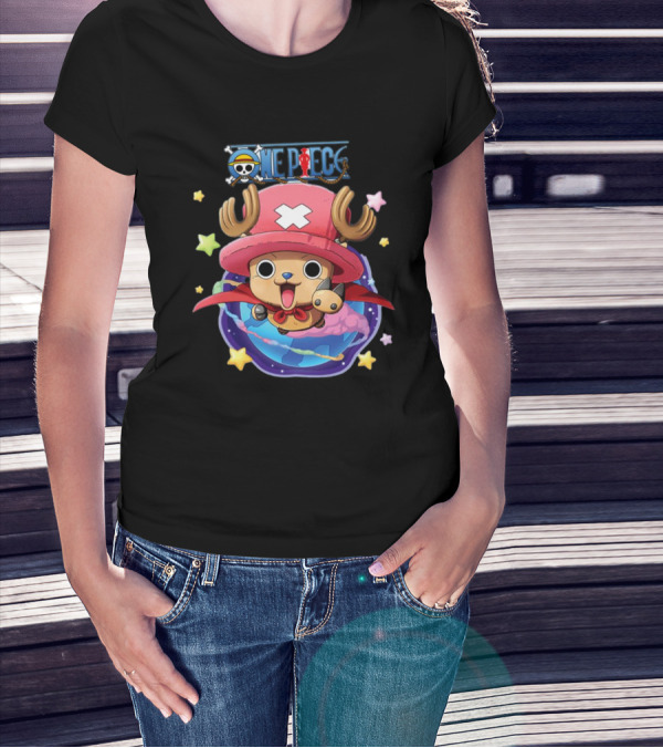 Kawaii Tony Tony Chopper One Piece Cute Starry Adventure T-Shirt