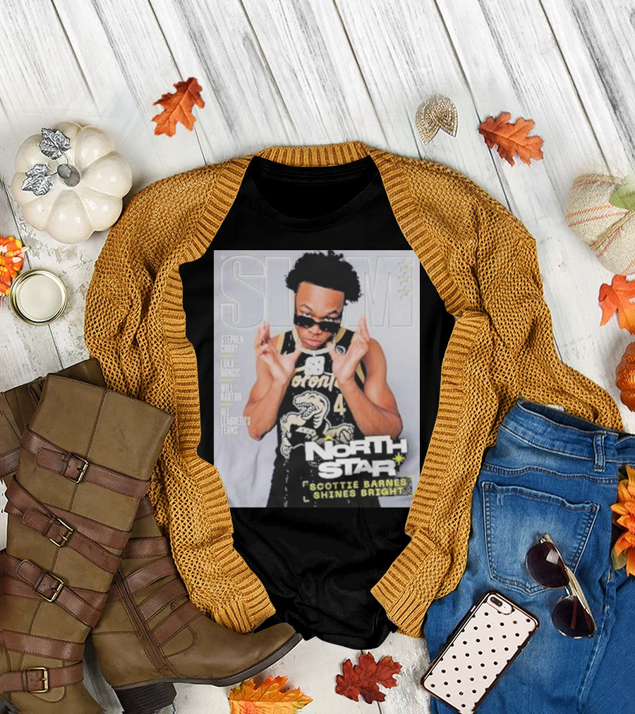 SLAM Cover North Star Toronto Raptors Scottie Barnes Shines Bright T-Shirt