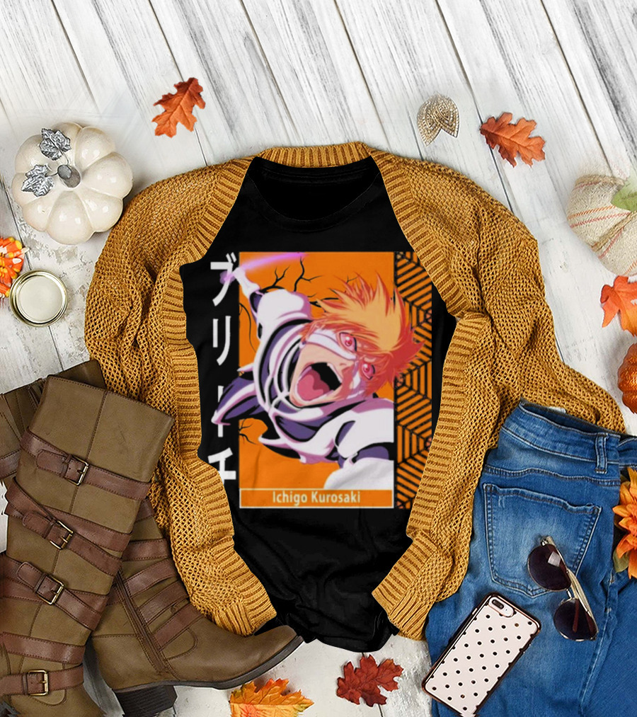 Bleach Ichigo Kurosaki Anime Manga Character T-Shirt