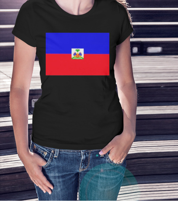 Haitian Flag Day Celebration With National Colors T-Shirt