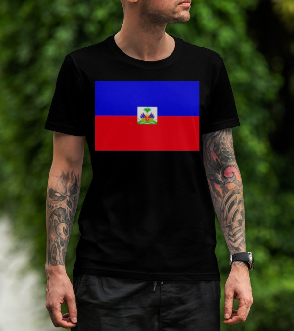 Haitian Flag Day Celebration With National Colors T-Shirt