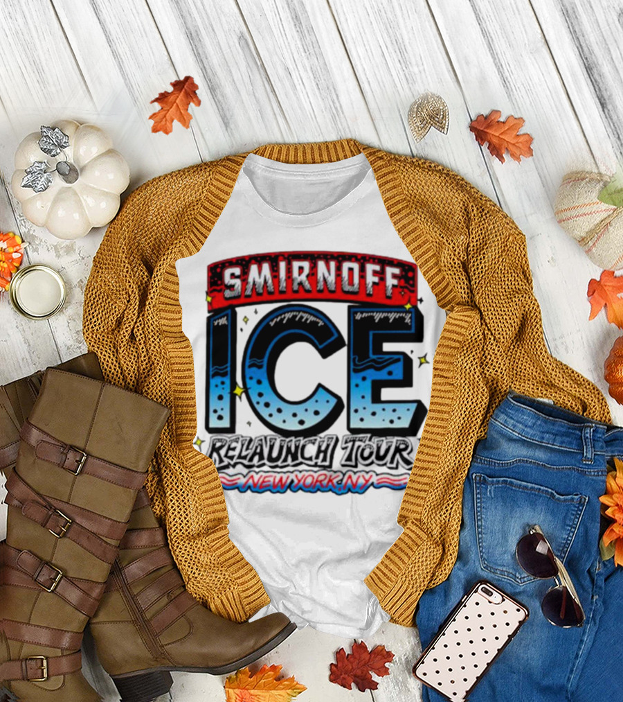 Smirnoff ICE Relaunch Tour New York NY T-Shirt