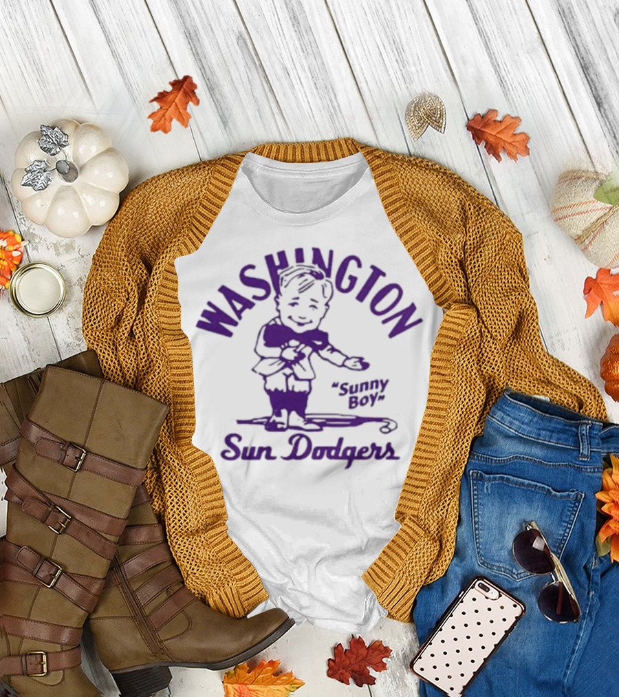 Washington Huskies Sun Dodgers Sunny Boy Vintage T-Shirt