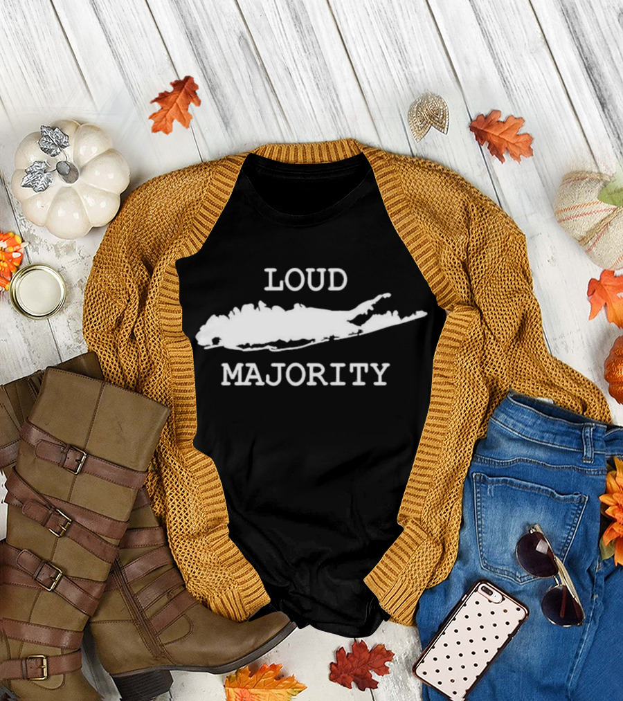 Scott Presler Loud Majority Long Island T-Shirt