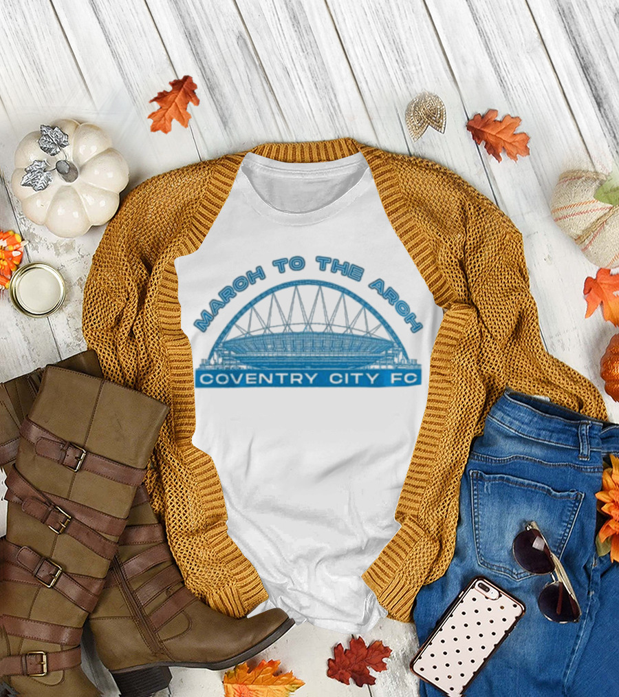 March To The Arch Coventry City FC Wembley 22-23 T-Shirt