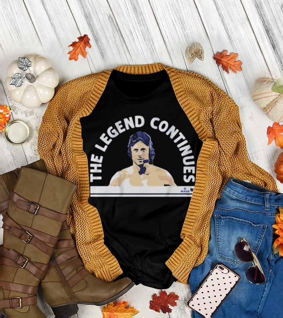 The Legend Continues 70s Action Hero T-Shirt