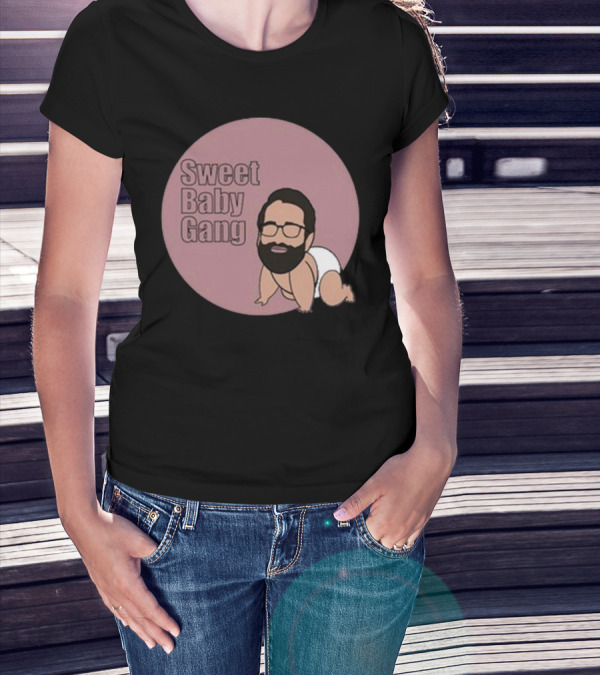 Sweet Baby Gang Baby Caricature T-Shirt