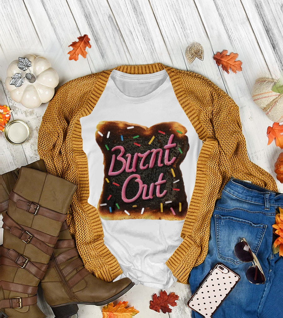 Burnt Out Toast with Colorful Sprinkles T-Shirt