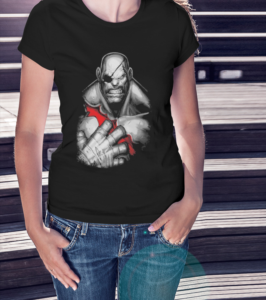 Sagat Street Fighter Character T-Shirt