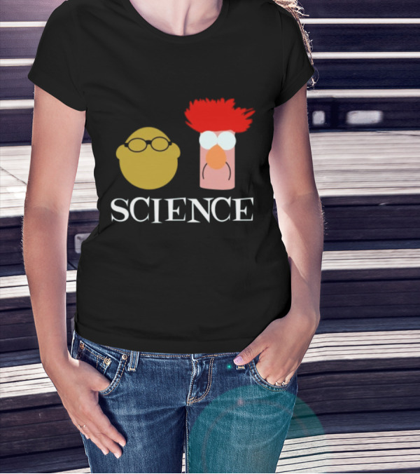 Science Beaker Bunsen Muppet T-Shirt